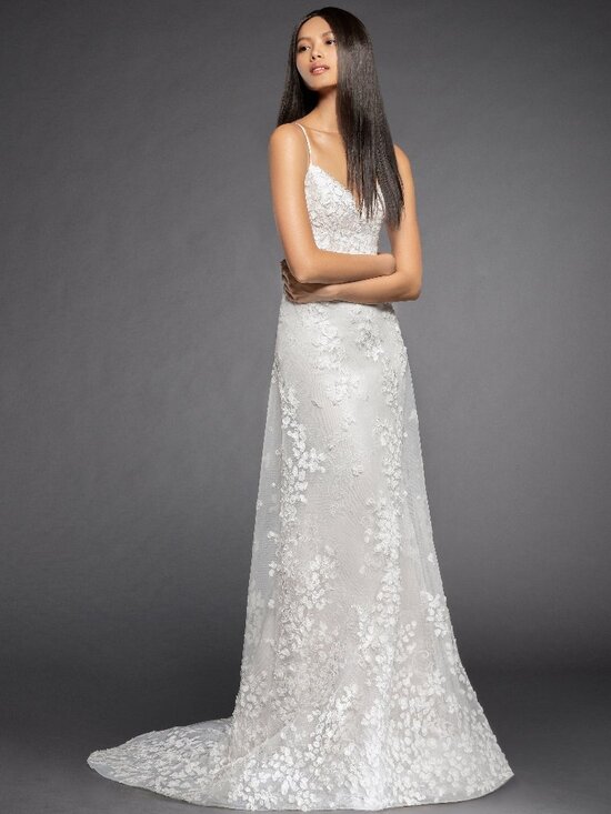 Lazaro Dresses & Skirts - Lazaro Milena 3853 Wedding Dress – Sample Gown – Ivory – Size 12